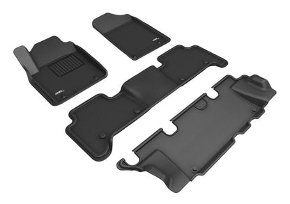 3D MAXpider 11-18 Infiniti QX80 / QX56 Kagu Black Full Set