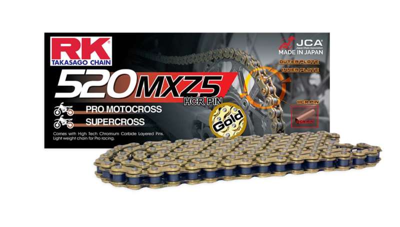 RK Chain GB520MXZ5-100L - Gold