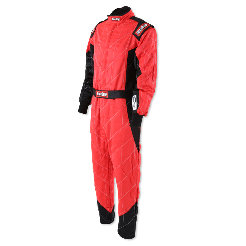 RaceQuip Red Chevron-5 Suit SFI-5 - Small