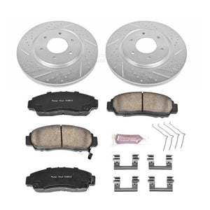 Power Stop 12-15 Nissan Armada Front Z23 Evolution Sport Brake Kit