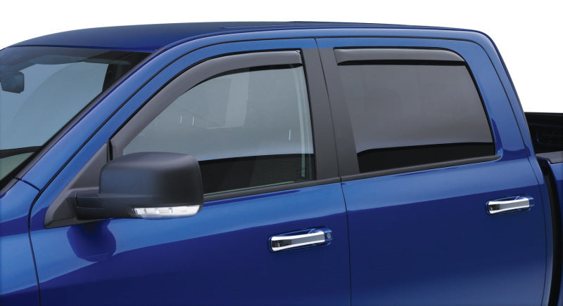 EGR 02-08 Dodge F/S Pickup Quad Cab In-Channel Window Visors - Set of 4 - Matte