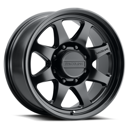 Raceline 962B Maverick 20x9in / 5x150 BP / 0mm Offset / 110.5mm Bore - Satin Black