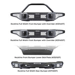 Go Rhino 21-24 Ford Bronco 2/4dr (Excl. Sport) Rockline Rear Full Width Bumper