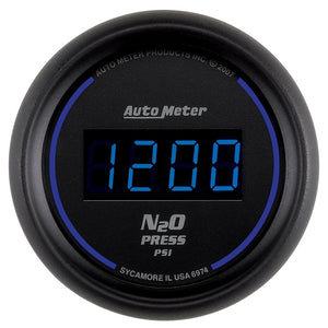 Autometer Ultra-Lite 2-1/16in 1600 PSI Digital Nitrous Pressure Gauge - Black