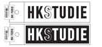 HKS HKSTUDIE Sticker - White