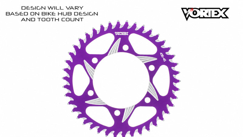 Vortex Racing 32 Tooth 520 Rear Sprocket - Purple