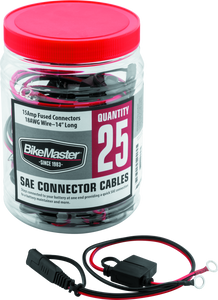 BikeMaster Sae Wire w/Fuse - 25Piece Tub