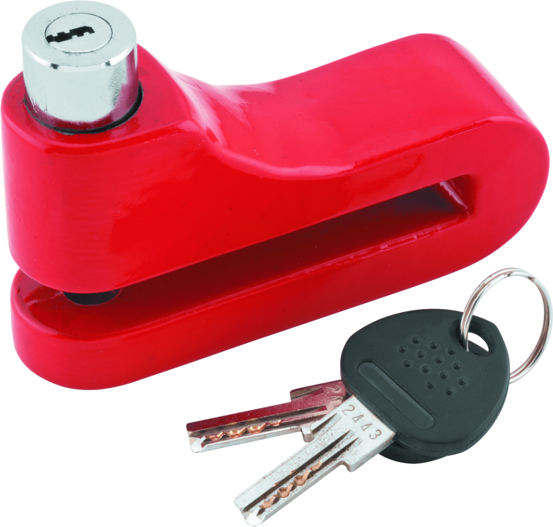 Bully Lock Disc Lock 10mm - Red