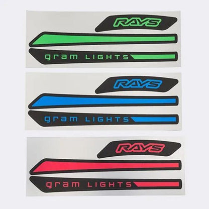 Gram Lights 57NR LIMITED II 18x7.5 +45 5-100 Semigloss Black Wheel w/ Black Cap/Stickers/Air Valve