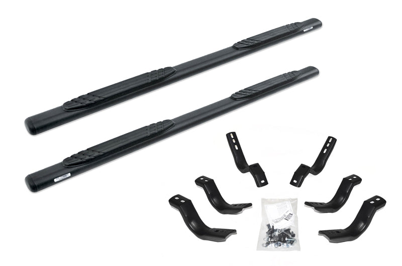 Go Rhino 05-20 Nissan Frontier 4in OE Xtreme Complete Kit w/Sidesteps + Brkts