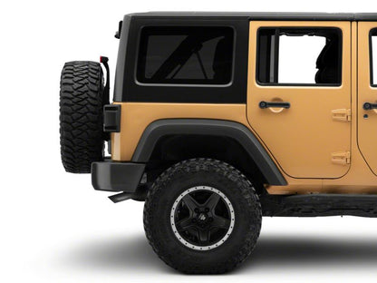 Raxiom 07-18 Jeep Wrangler JK Axial Series LED Tail Lights- Black Housing (Smoked Lens)
