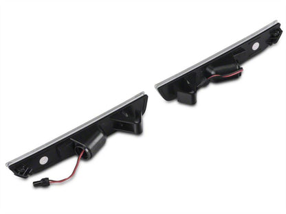 Raxiom 10-14 Ford Mustang Axial Series LED Side and Quarter Marker Lights- Clear