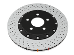 DBA 09-16 Cadillac CTS V Front Left 5000 Series 2-Piece Drilled Rotor w/Black Hat