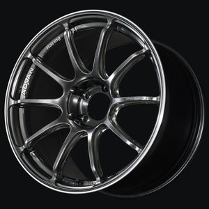 Advan RSIII 18x8.5 +38mm 5-14.3 Hyper Black & Ring Wheel