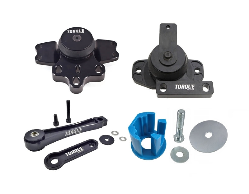 Torque Solution Engine Transmission & Pendulum Mount Kit w/ Race Insert Volkswagen 2009-2014 2.0 TSI