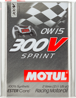 Motul 2L Synthetic-ester Racing Oil 300V SPRINT 0W15