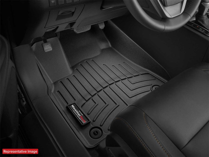 WeatherTech 25-26 RAM Truck Crew Cab w/Vinyl Floors Front FloorLiner - Black