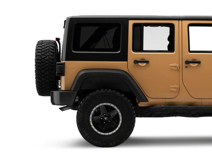 Raxiom 07-18 Jeep Wrangler JK Axial Series Carver LED Tail Lights- Black Housing (Smoked Lens)