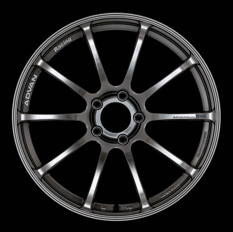 Advan RSII 17X9 +29 5-98 PCD Racing Hyper Black (No Cancel)