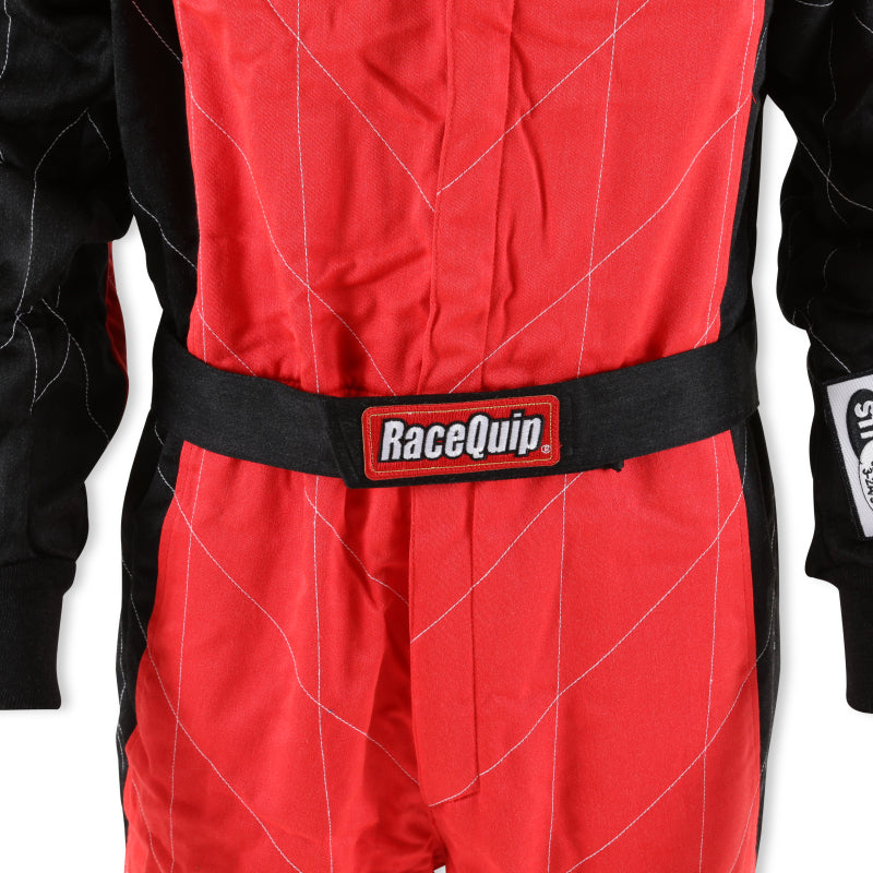 RaceQuip Red Chevron-5 Suit SFI-5 - Small