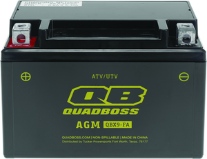 QuadBoss Maintenance-Free AGM Battery QBX9-FA