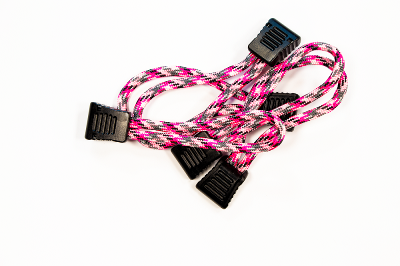 Fishbone Offroad Paracord Zipper Pulls 5 Pcs Pink Camo