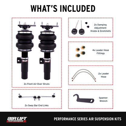 Air Lift 05-14 Audi A3 / 06-14 Volkswagen GTI Performance Front Kit