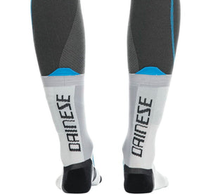 Dainese Dry Mid Socks Black/Blue Size - 36/38