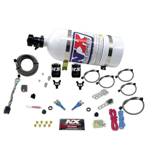 Nitrous Express Dodge EFI Full Race Dual Nozzle Nitrous Kit (100-300HP) w/10lb Bottle