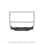 Go Rhino 18-20 Ford F-150 3100 Series StepGuard Winch Plate Kit (Req. 3296T or 3296MT) - Tex. Black