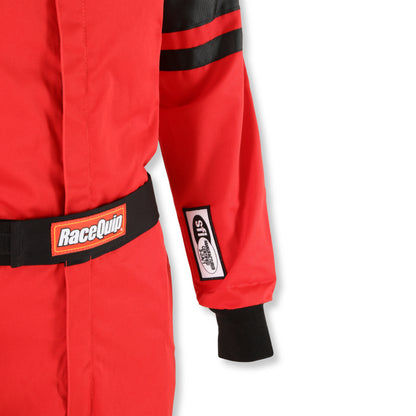 RaceQuip Red SFI-1 1-L Suit - Large
