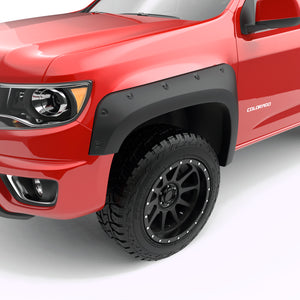 EGR 15+ Chevy Colorado 5ft Bed Bolt-On Look Fender Flares - Set - Matte