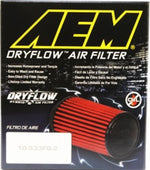 AEM Dryflow Air Filter AIR FILTER ASSY 3in X 5in Dryflow