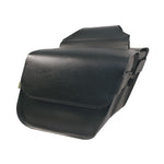 Willie & Max Universal Raptor Compact Slant Saddlebags (12 in L x 9.5 in W x 5.5 H) - Black