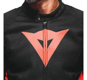 Dainese Energyca Air Tex Jacket Black/Fluorescent-Red Size - 52