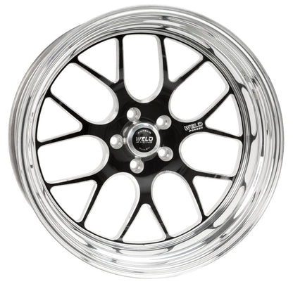 Weld S77 20x12 / 5x115mm BP / 6.75in. BS Black Wheel (3.18 ID High Pad)