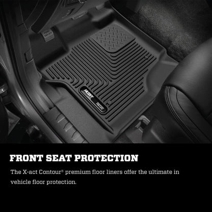 Husky Liners 20-21 Chrysler Pacifica Hybrid Touring X-Act Contour Front Floor Liner - Black