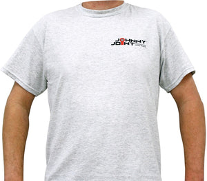 RockJock T-Shirt w/ Johnny Joint Logos Front and Back Gray XL