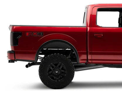 Raxiom 15-17 Ford F-150 Axial Series LED Tail Lights- Black Housing (Smoked Lens)