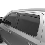 EGR 09+ Dodge Ram Pickup Crew Cab In-Channel Window Visors - Set of 4 (572751)