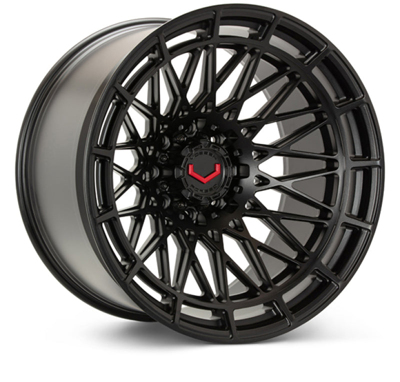 Vossen LCX-03 24x12 - 8x165.1 - ET44 - Ultra Deep - 125.1 - Satin Black Wheel