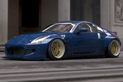 GReddy 03-08 Nissan 350z Rocket Bunny Duck-Tail Rear Wing Ver. 2