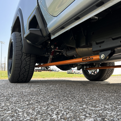 Wehrli 20-25 Chevy & GMC Duramax RCLB/CCSB/ECSB 68in. Traction Bar Kit - WCFab Grey
