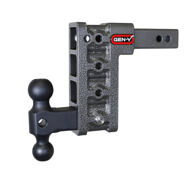 Gen-Y Mega Duty 2in Shank 7.5in Drop 1.5K TW 10K Hitch w/GH-031 Dual-Ball