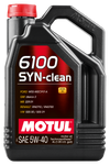 Motul 4x4L Engine Oil 6100 SYN-CLEAN 5W40 - VW 502.00/505.00 - MB 229.5