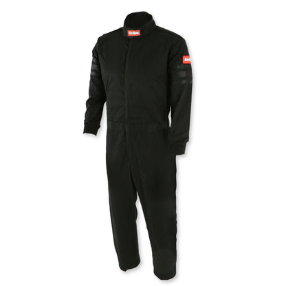 RaceQuip Black Trim SFI-1 JR. Suit - Kids XL
