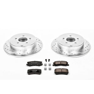 Power Stop 04-11 Mitsubishi Endeavor Rear Z23 Evolution Sport Brake Kit