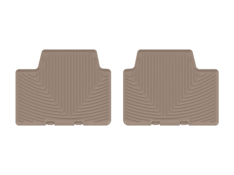 WeatherTech 19-26 BMW 3 Series 330i/21-26 BMW M3 Competition Rear All-Weather Floor Mats - Tan