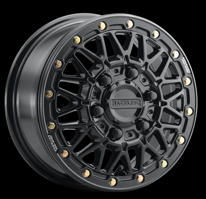 Raceline A15 Omega 15x10in / 6x139.7 BP / 25mm Offset / 78.1mm Bore - Gloss Black