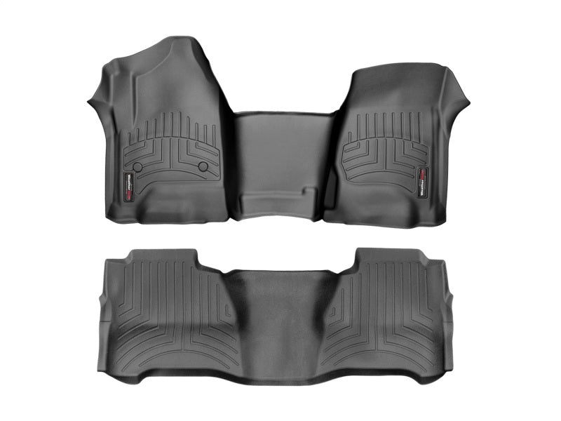 WeatherTech 2017+ Hyundai Ioniq Front & Rear FloorLiner - Black (Electric Models)